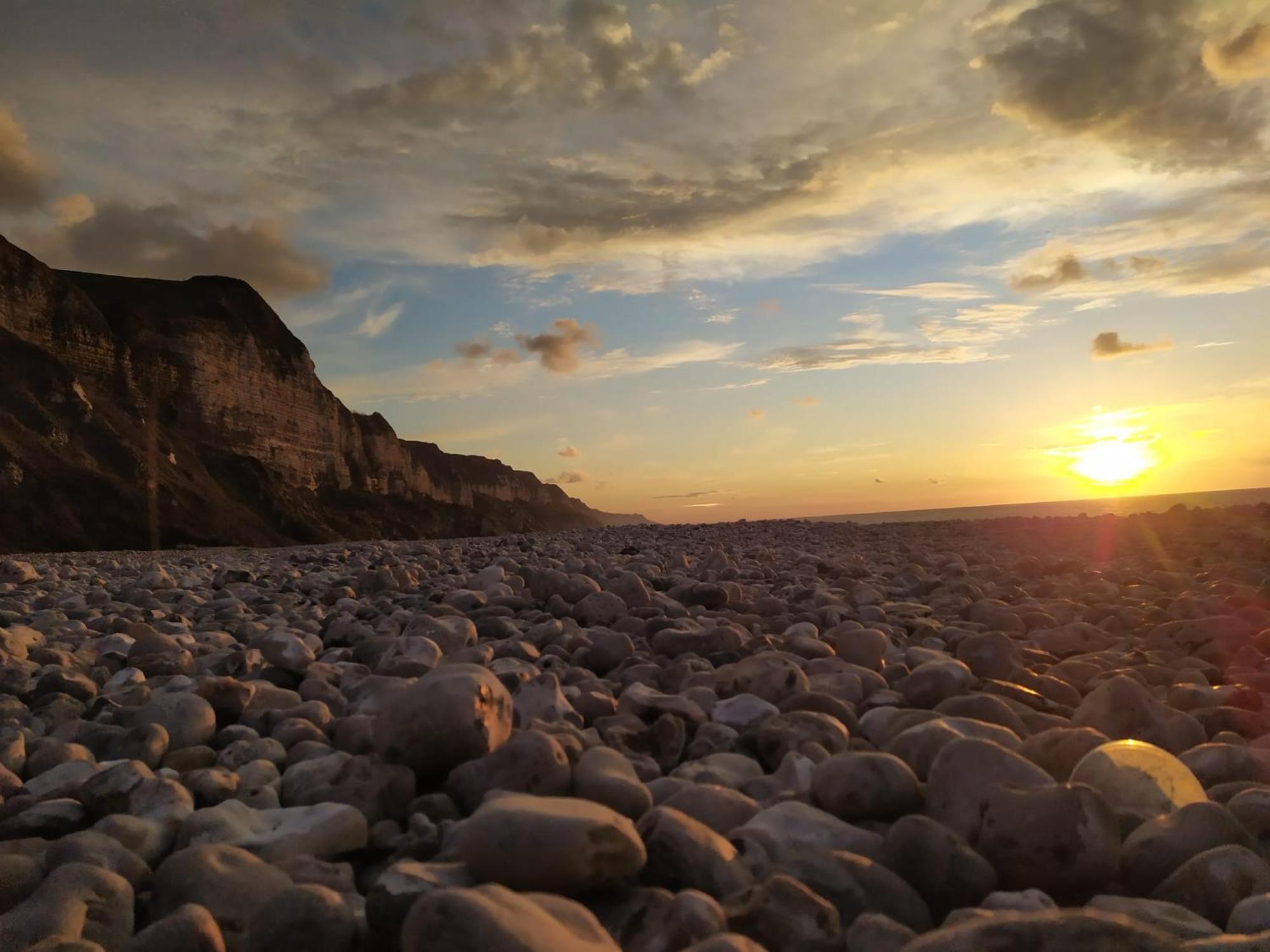 Roulotte Avec Vue Sur La Mer, Proche D'etretat *